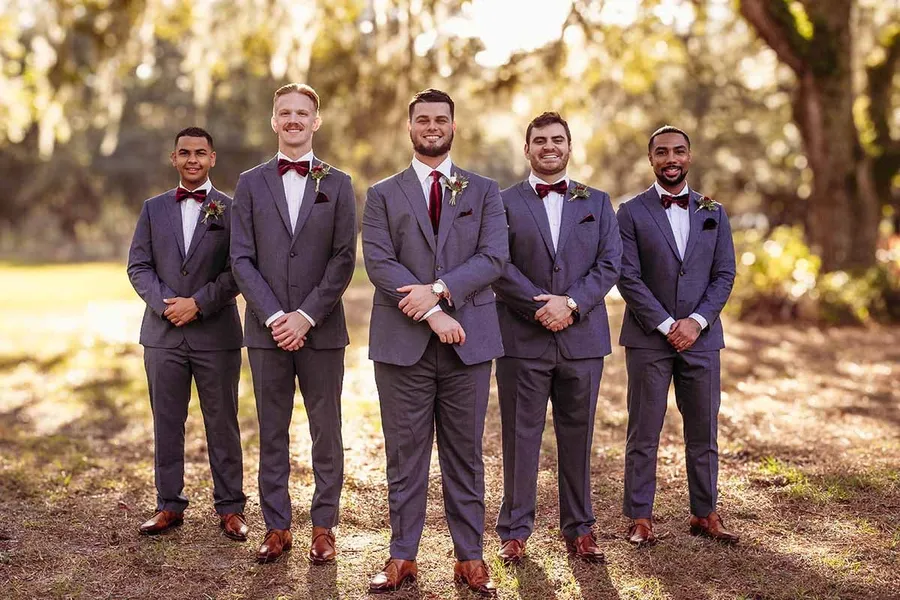 Noah and his groomsmen